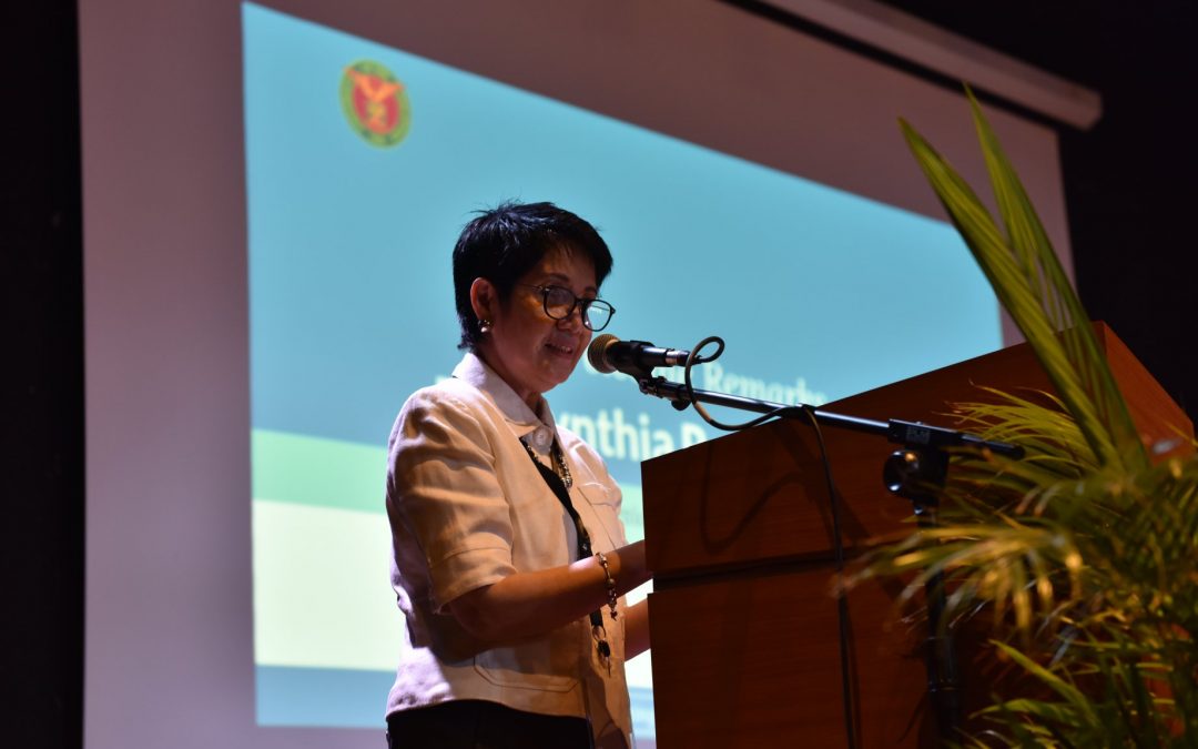 Summit on Transforming UP into a Nurturing and Healthy University (Opening Remarks  of Maria Cynthia Rose Banzon Bautista PhD, Vice-President for Academic Affairs) 19 April 2018