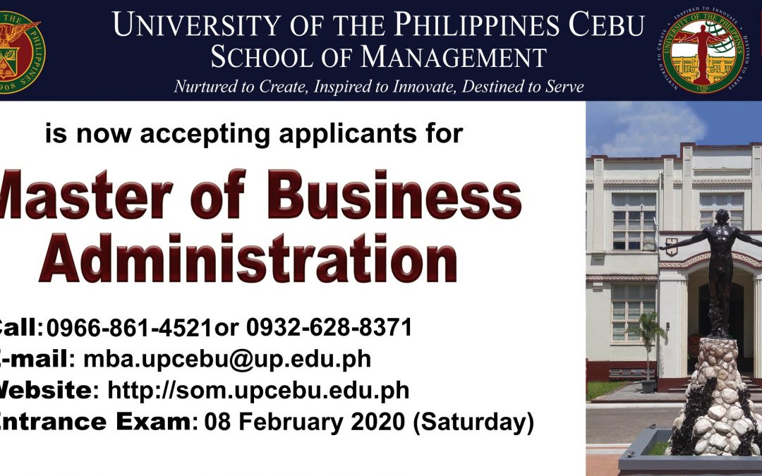 School of Management now accepting MBA applicants