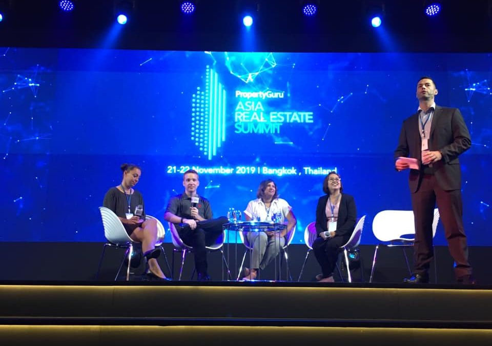 Project Leader, Prof. Aileen Vicente represents FireCheck at the Asia Real Estate Summit 2019