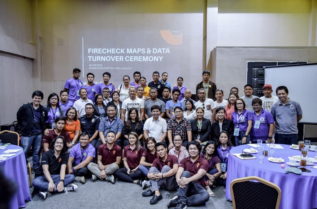 FireCheck Project Turns Over Fire Hazard and Risk Maps to Lapu-Lapu City