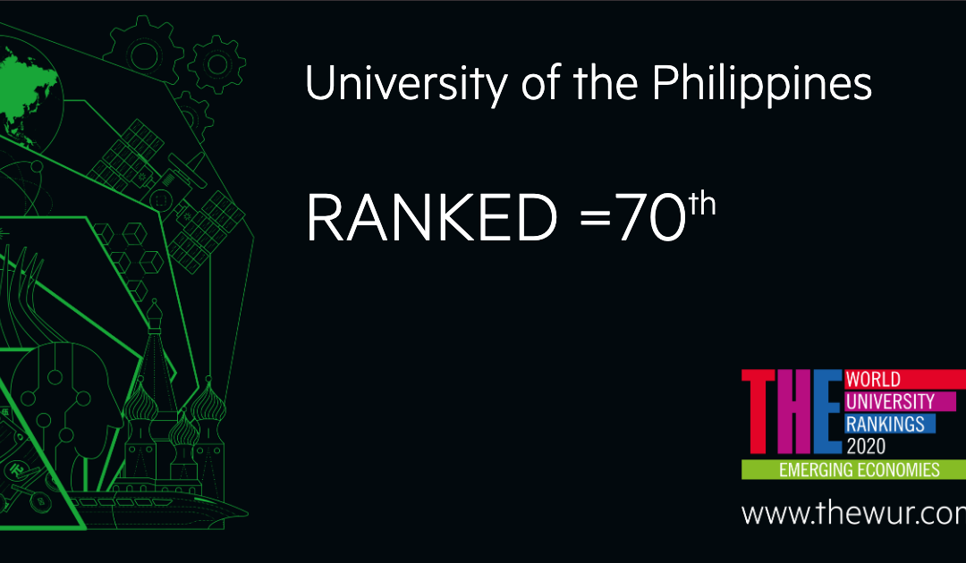 UP soars to 70th among top universities from emerging economies