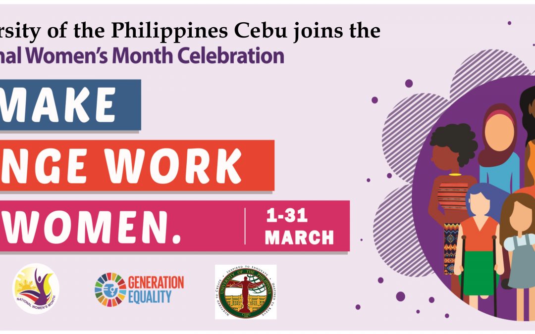 2020 National Women’s Month Celebration + UP Cebu Events