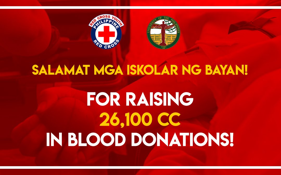 UP Cebu Red Cross Youth surpasses goal!