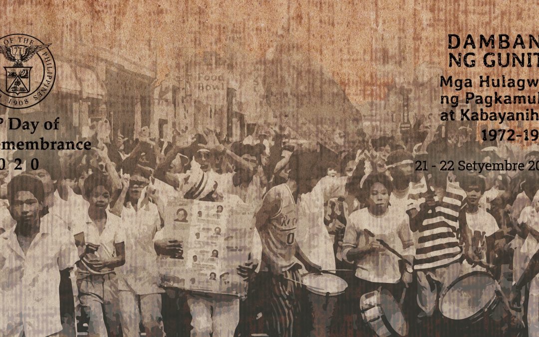 Stories from the fields of struggle against Martial Law abound in UP Day of Remembrance 2020