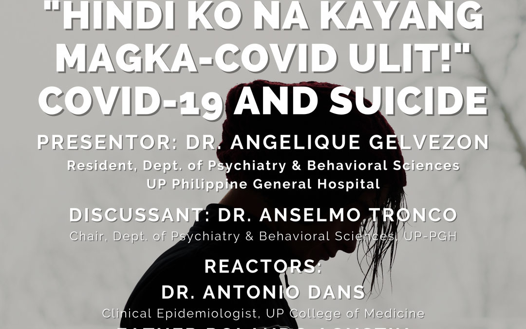 UP Virtual Grand Rounds: COVID-19 and Suicide