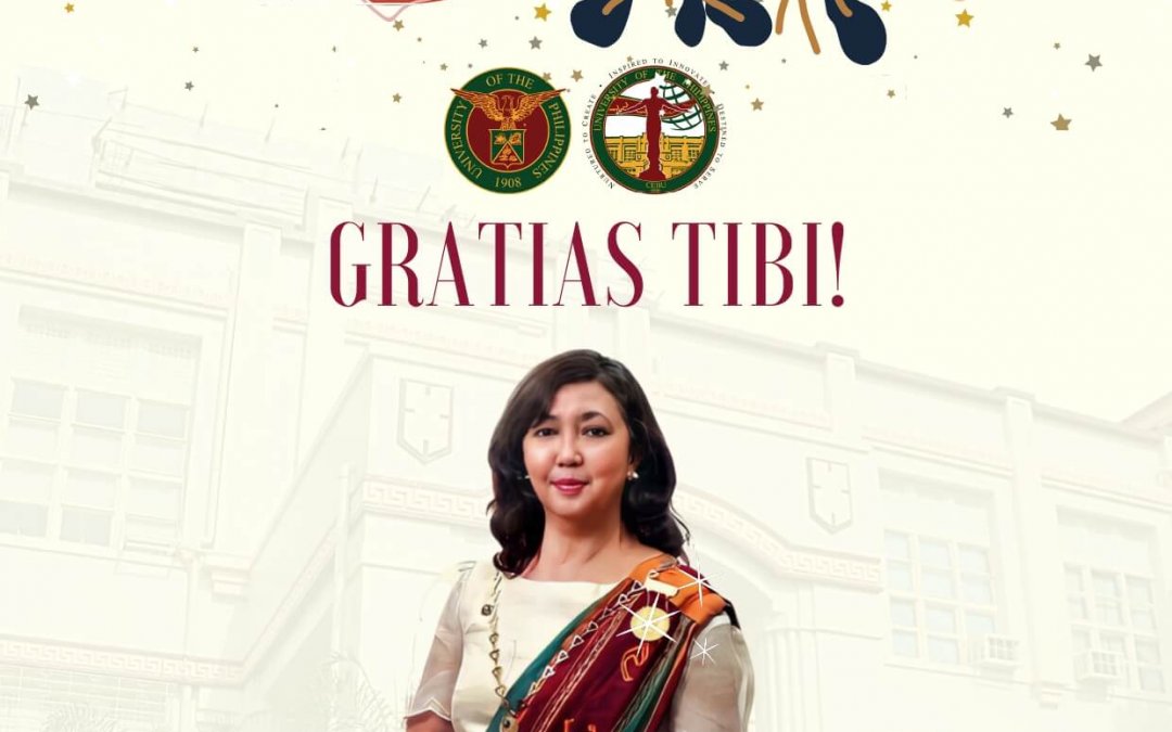 Gratias Tibi to UP Cebu’s First Chancellor, Atty. Liza D. Corro! A list of achievements