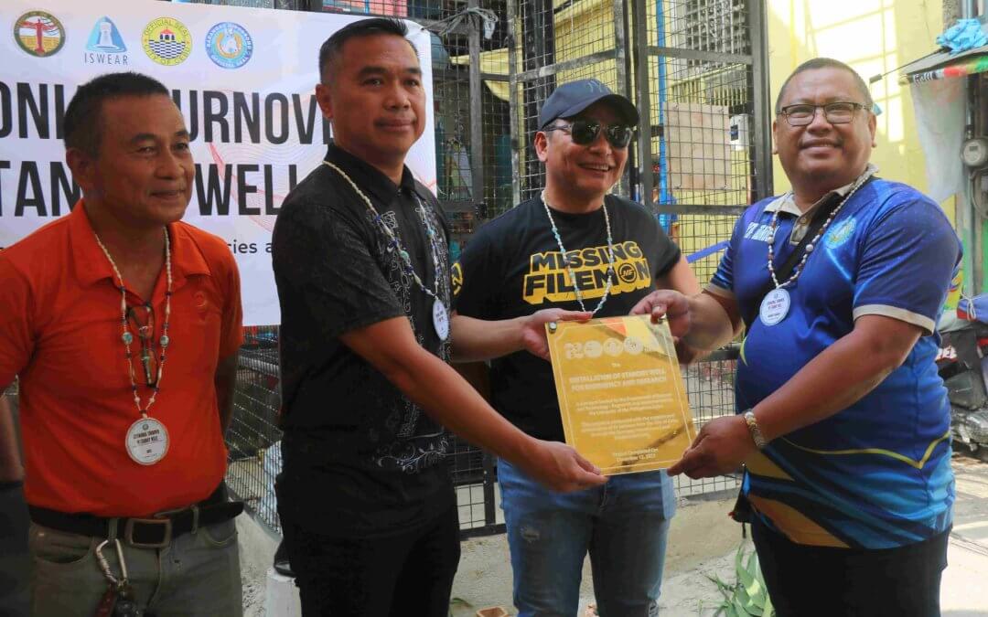 UP Cebu & DOST 7 Hold Turnover Ceremony of First Standby Well in Cebu City