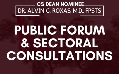 College of Science Deanship Public Forum & Sectoral Consultations