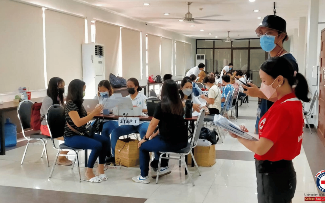 UP Cebu College Red Cross Youth Council heads on-campus vaccination drive