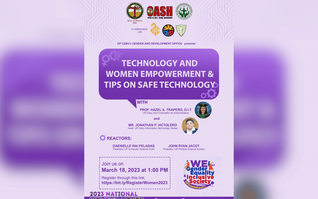 Technology and Women Empowerment & Tips on Safe Technology